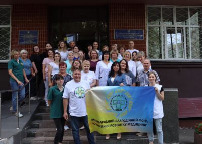 Das Team um Oleg in der Ukraine