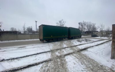Ankunft des nächsten Transports in Kiew